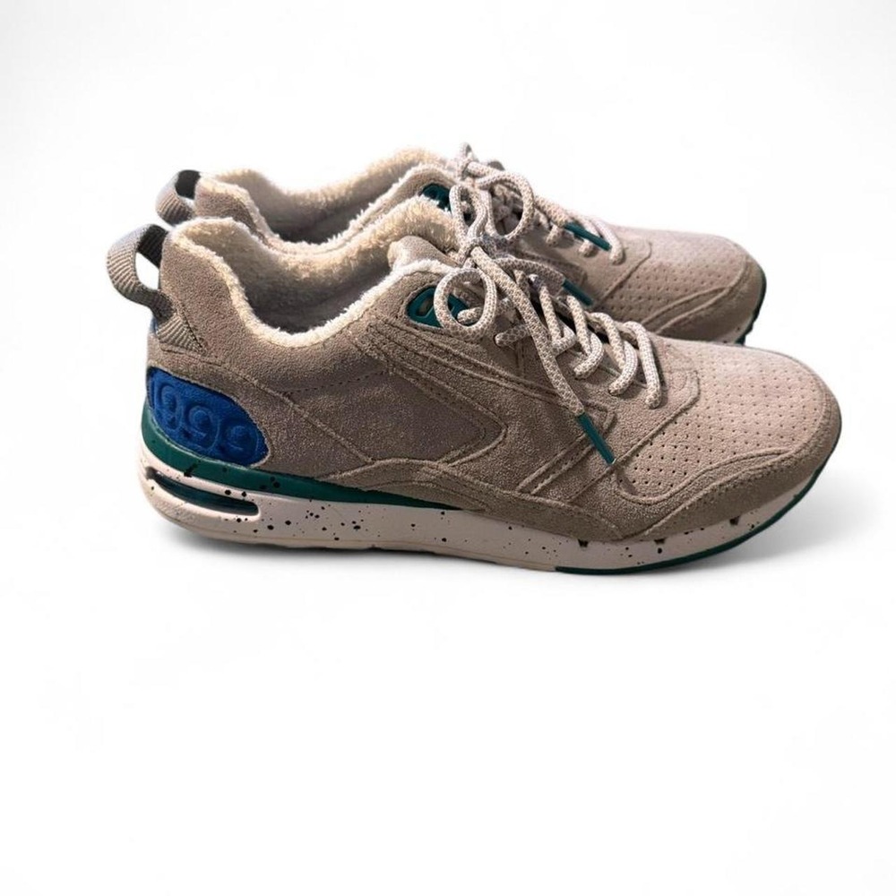 Casual Industrees x Brooks Fusion Suede Sneakers Retro Y2K Sporty 1999